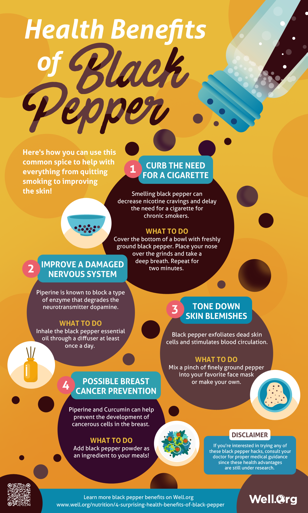 Surprising Health Benefits Of Black Pepper [INFOGRAPHIC]