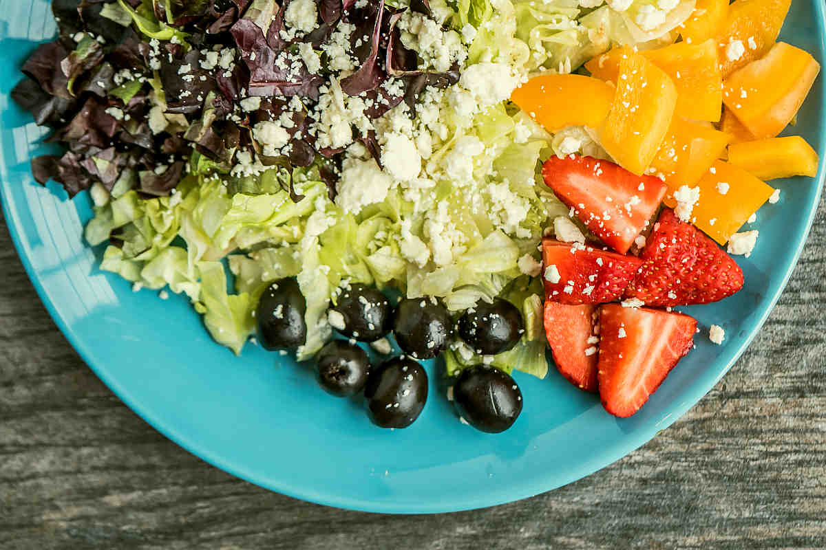 Top view photography of sliced vegetable and fruit | Ways To Have A Balanced Microbiome