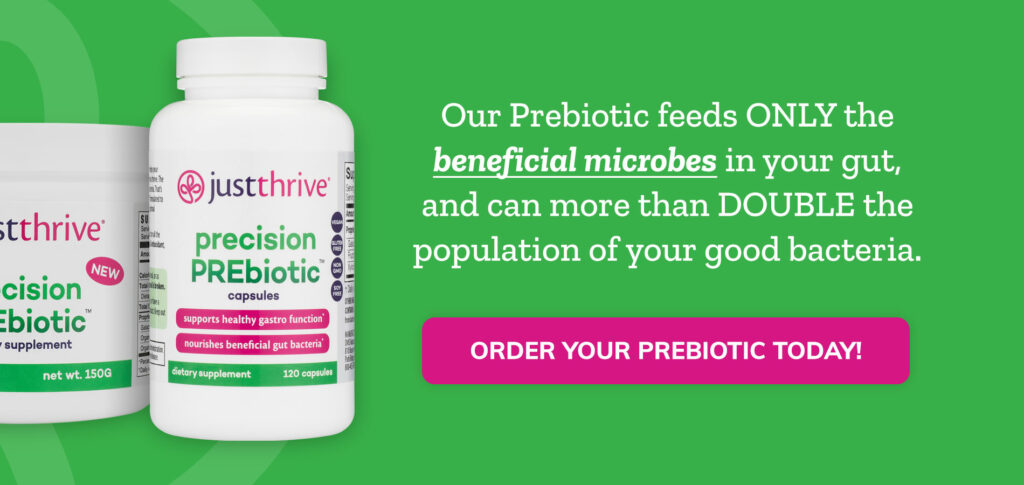 Just Thrive Prebiotic CTA image