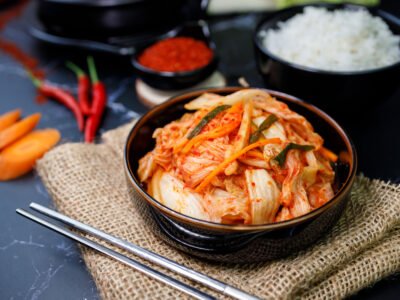 photo of kimchi; unlock the power of kimchi for gut health